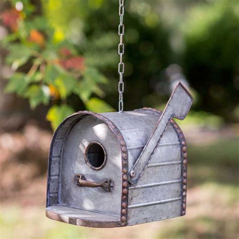 bird houses made with old post office metal mailbox doors|bird house from mailbox.